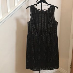 Eyelet Sheath Dress